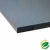 Plaat PVC-P grijs 7011 2000x1000x100 mm